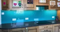 Turquoise with Rainbow Sparkle